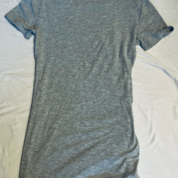 Gray Short Sleeve Dress - Picture 4 of 5
